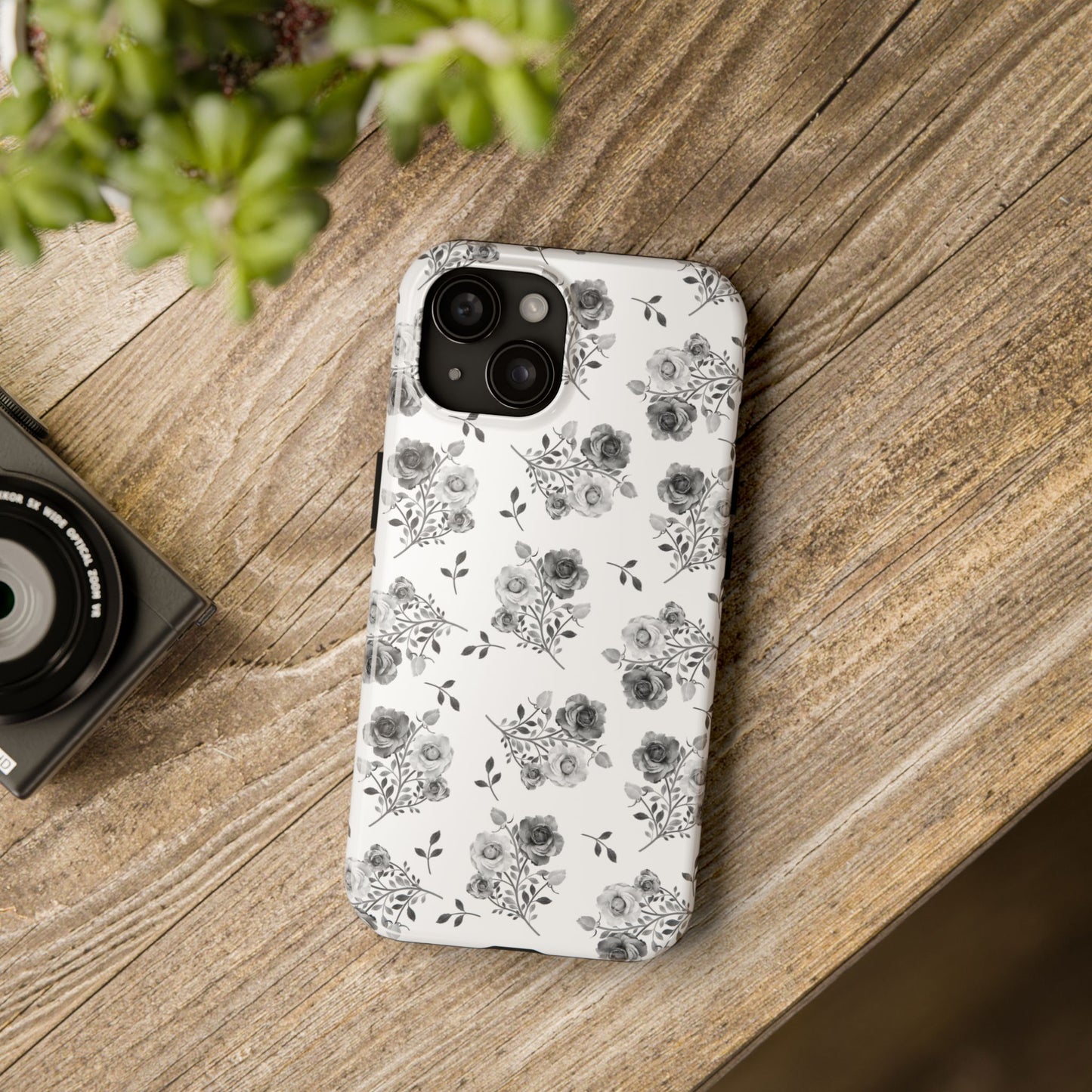Elegant Floral Tough Phone Case – Durable Protection with a Chic Design Timeless Beauty Meets Everyday Strength