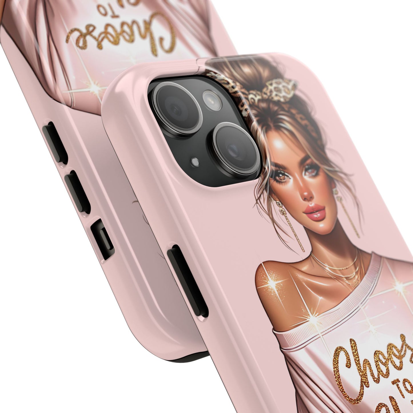 Choose to Shine Tough Phone Case for Trendsetters
