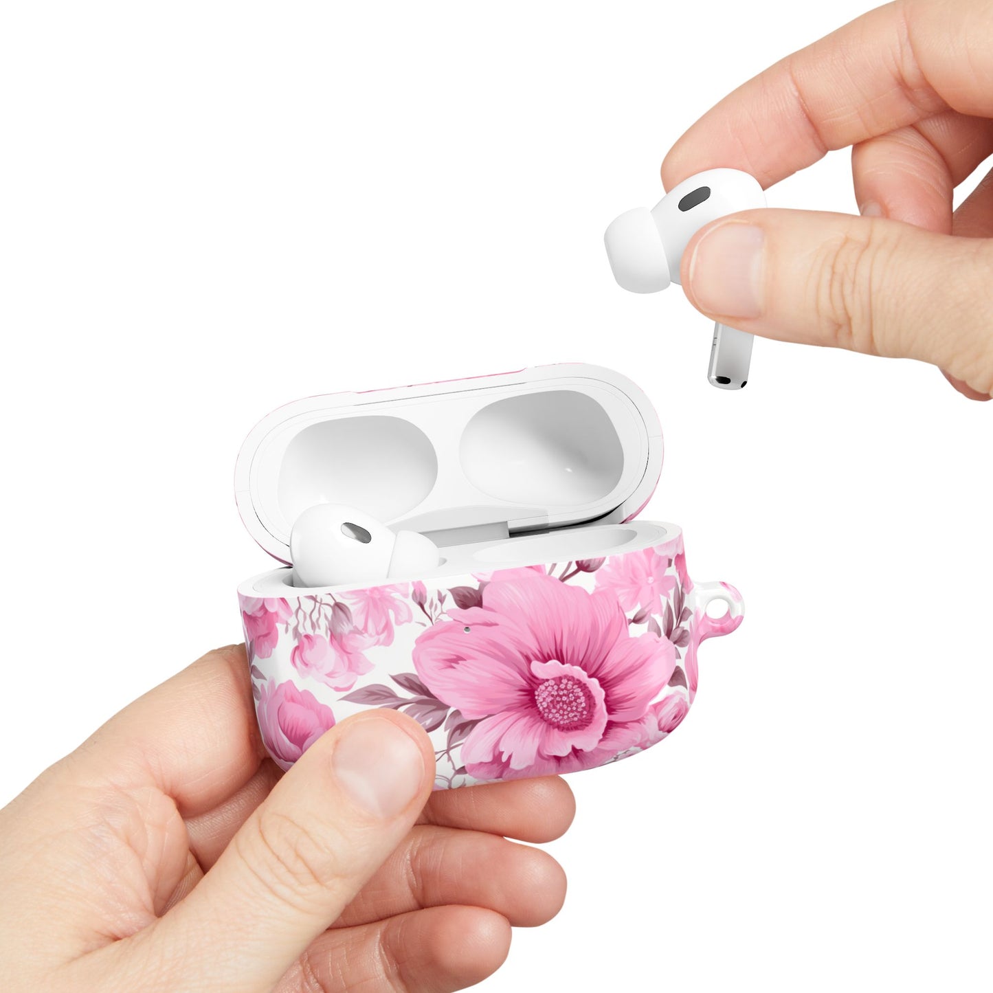 Bright Pink Daisy AirPod Case – Playful, Pretty & Petal-Packed