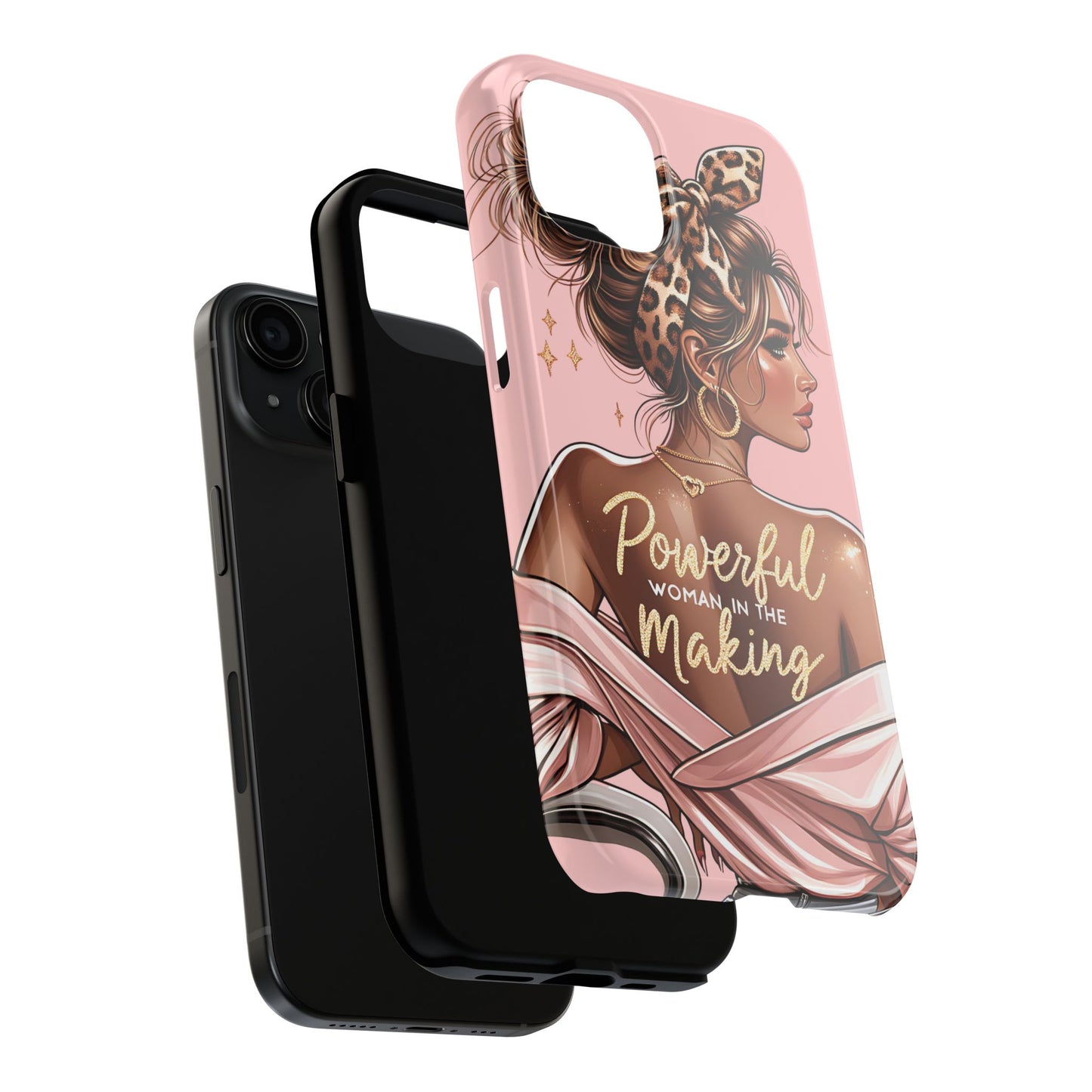 Empowered Woman Phone Case - Tough, Stylish Protection with Quote