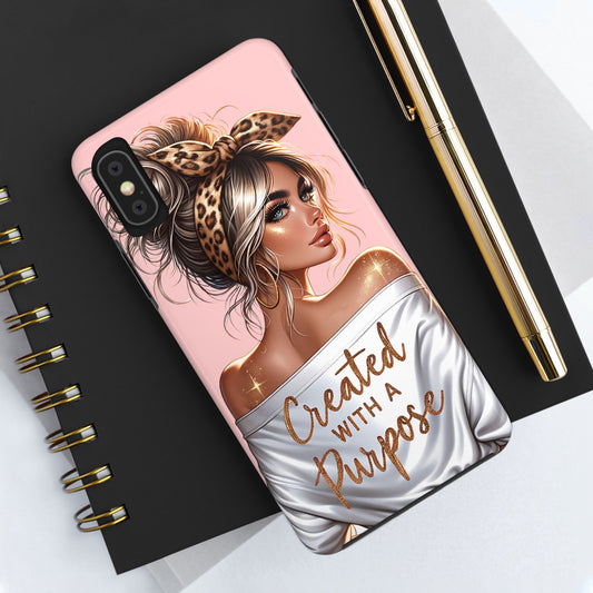 Stylish Tough Phone Cases - Created With A Purpose Design