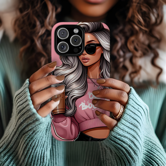 Trendy Phone Case - 'OK Boomer' Design for Fashion-Conscious Millennials